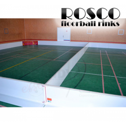 Rosco Floorball Bander - Splitter sæt 20x40 m, sort