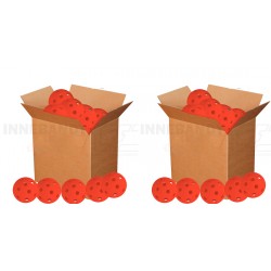 Rød floorball bolde- 400 stk