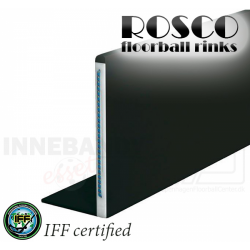 Rosco Floorball Bander - Fullsize bane 20x40 meter, sort - IFF Godkendte - Prismatch 