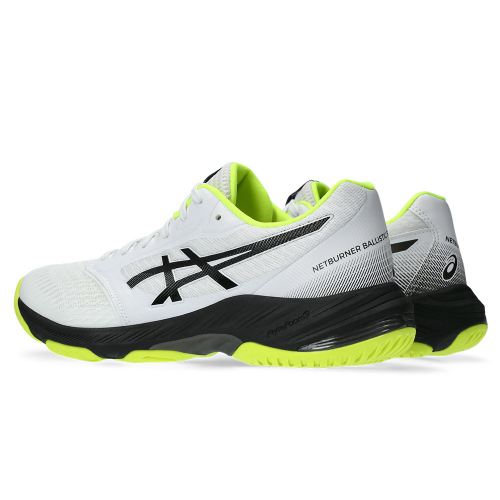 Asics Netburner Ballistic FF 3 - Herre - white/gunmetal - Billede 5