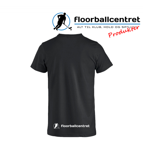 Floorballcentret T-shirt - Sorry, not sorry - sort m. hvid - Billede 2