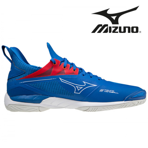 Mizuno Wave Mirage 4 Unisex blue/white/red - Billede 2
