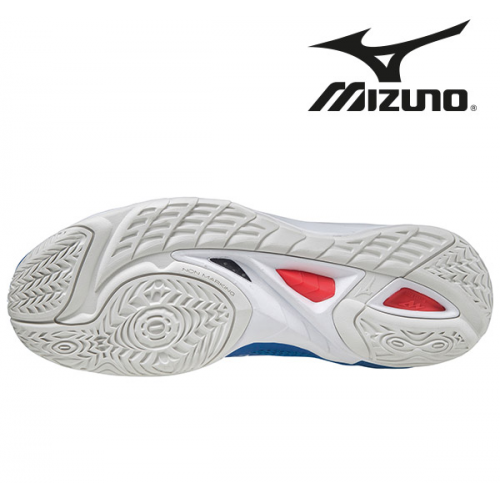 Mizuno Wave Mirage 4 Unisex blue/white/red - Billede 4