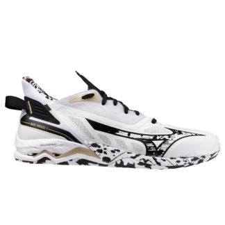 Mizuno Wave Mirage 5 Herre white/black/gold