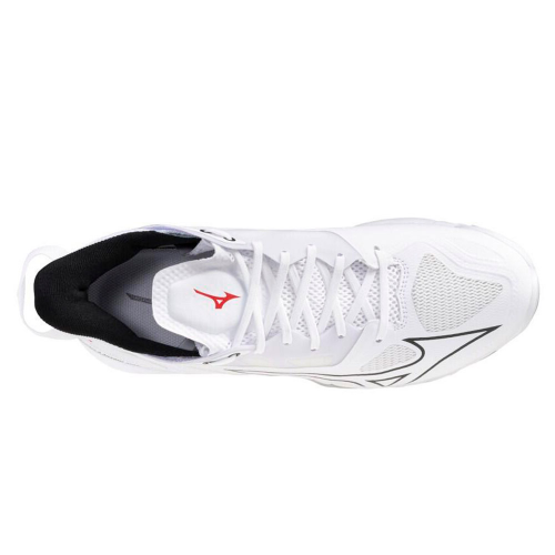 Mizuno Wave Mirage 5 Herre white/black/red - Billede 3
