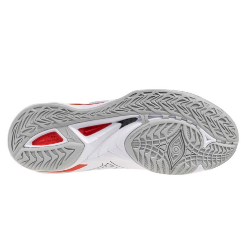 Mizuno Wave Mirage 5 Herre white/black/red - Billede 4