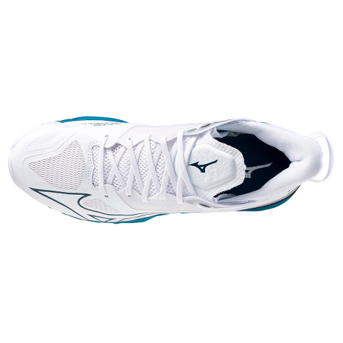 Mizuno Wave Mirage 5 Herre white/blue - Billede 3