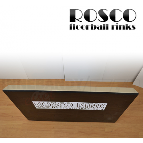 Rosco Floorball Bande Stykker - 4 stk. Splitter Hjørner, sort - Billede 3