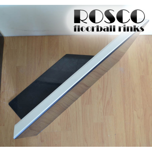 Rosco Floorball Bande Stykker - 4 stk. Splitter Hjørner, sort - Billede 4
