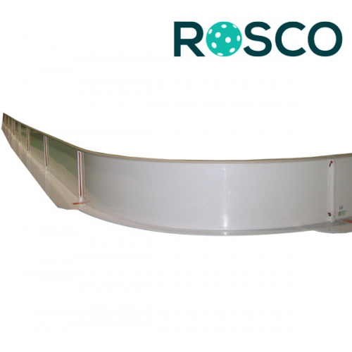 Rosco Floorball Bande Stykker - ACTIVE - 1,5 meter hjørne bandestykke, hvid - Billede 4