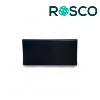Rosco Floorball Bande Stykker - Black Pipe - 1 meter bandestykke, sort
