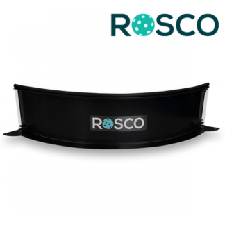 Rosco Floorball Bande Stykker - Black Pipe - 1,5 meter hjørne bandestykke, sort