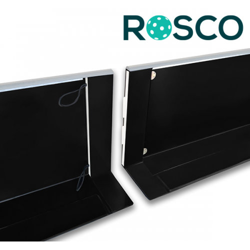 Rosco Floorball Bander - SUPRA - Fullsize bane 20x40 meter, sort - IFF Godkendte - Billede 3