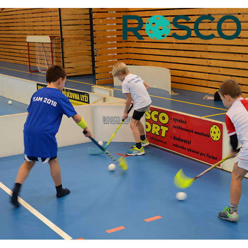 Rosco Floorball Bander - Splitter sæt 20x40 m, hvid - Billede 4