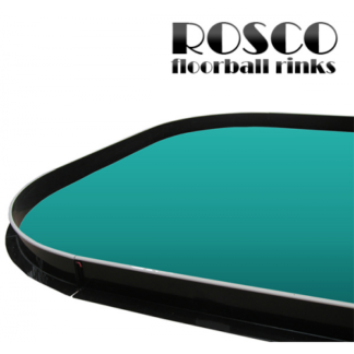 Rosco Wheelchair Floorball/Hockey Bande - 20 cm i Højden - 16x26 meter, sort