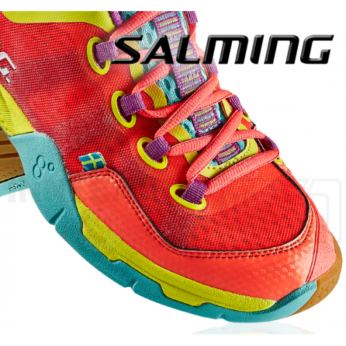 Salming Kobra Women - Floorballsko - diva pink / turquoise - Billede 3