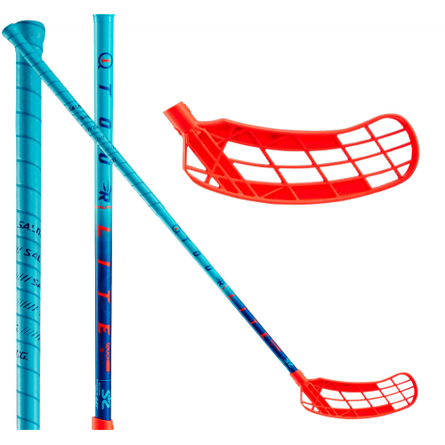 Salming Q1 TourLite Touch 27 navy/light blue - Flooballstav - Billede 2