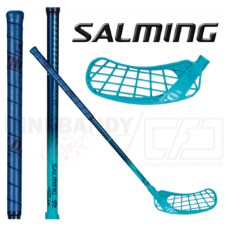 Salming Q2 Mid 35 (72 cm) blue/cyan blue