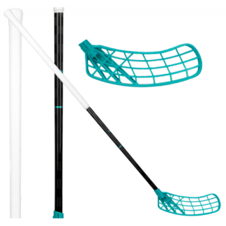 Salming Trident Q-Series Carbon Pro 2.0 Icon 29 black / lagunablue - Floorballstav