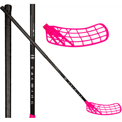 Salming Trident Q-Series Carbon Pro 2.0 RD 29 black / silver - Floorballstav