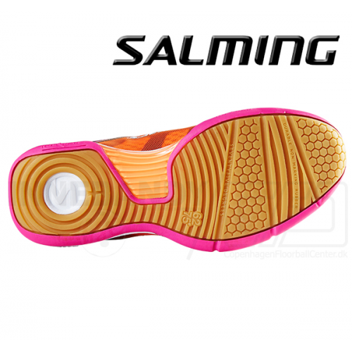 Salming Viper 4 Woman - Floorballsko - purple / orange - Billede 4