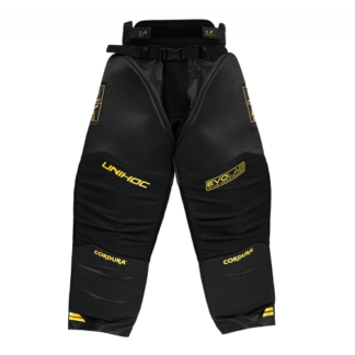 Unihoc Alpha Evolab Målmandsbukser - black/gold