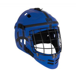 Unihoc Shield Målmandshjelm blue - Junior