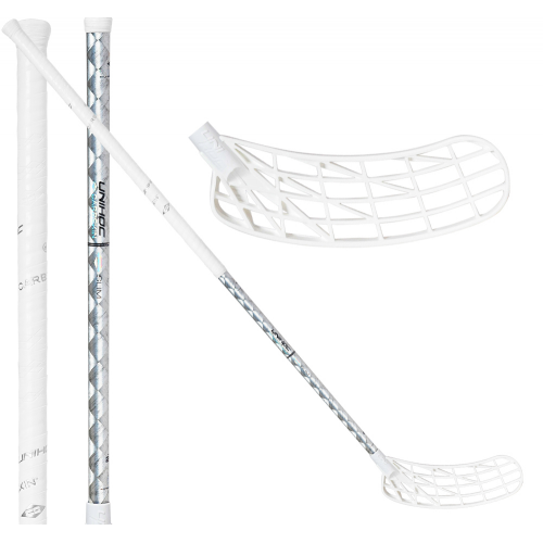 Unihoc Unilite Carbskin Titan 26 silver Slim edt. - Floorballstav