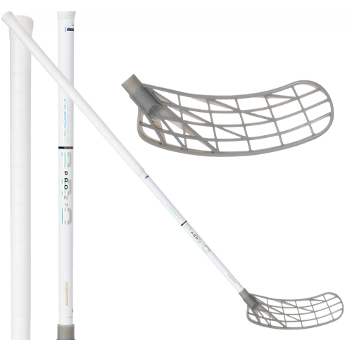 Unihoc Unilite PRO 27 Classic edt. white / silver - Floorballstav