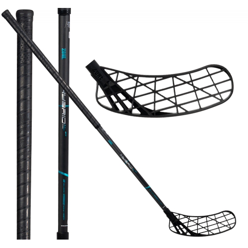 Zone Air/One Hybrid Airlight 27 Oval raw / blue - Floorballstav