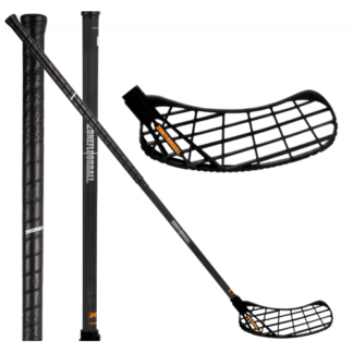 Zone Harder Airlight Skeleton 26 raw black - Floorballstav