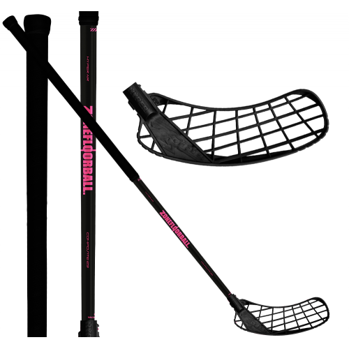 Zone Hyper Air Composite 29 black/bubblegum - Floorballstav - Billede 2