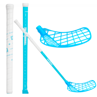 Zone Hyper Air JR 35 white/ice blue - Floorballstav