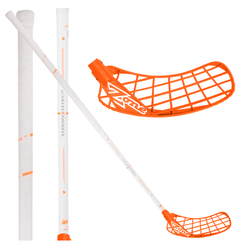 Zone Hyper Air Superlight 27 Oval white / lava - Floorballstav