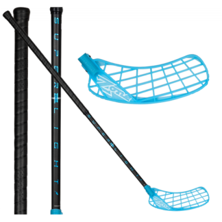 Zone Hyper Air Superlight 27 black / cyan - Floorballstav