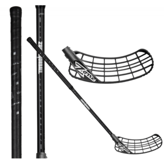 Zone Zuper Air JR 35 black/silver (TS) - Floorballstav